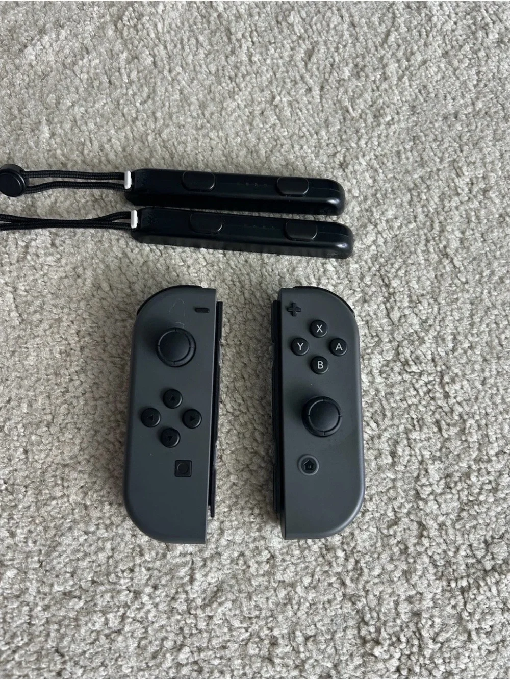 2 x Nintendo Switch Joy-Con Controllers - Gray